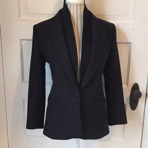 Theory black Donnelly Edgewood blazer sz6